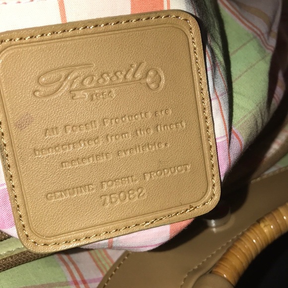 Fossil Handcrafted Straw Strap Bag (Final Price) - Picture 9 of 9